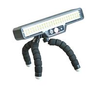 Outdoor Motion Sensor Lights LED Security Lamp | Solar Spotlight with Flexible Octopus Tripod for Patio, Garden, Yard, Ramp, Night, Porch