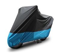 Outdoor motorbike cover For Scooter Bicycle Universal Motorcycle Cover Waterproof Accessories Outdoor Rain(Blue,L)