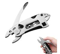 Outdoor Multi-Purpose Tool Pliers,Mini Multi-Purpose Pliers Tool Kit with Adjustable Wrench,Multi Tool Set,Multitool Camping Multi Tool Plier Screwdriver Bits Pliers
