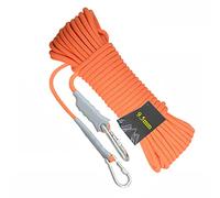 Outdoor Multifunctional Floating Rope 9.5mm Wear-resistant Auxiliary Rope 1200KG Pulling Force Ideal for Camping Boating and Emergency Use (50m Length)
