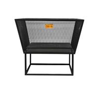 Ivyline 45.5cm Outdoor Norfolk Firebowl - Rust Iron