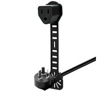 Outdoor Outlet Cover Weatherproof Heavy-Duty Flexible Silicone | Power Outlet Extension Cord Protector for Garden Backyard Garage Campground Driveway Balcony Poolside Deck Porch
