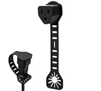 Outdoor Outlet Protector Waterproof Weatherproof Flexible Silicone | Power Outlet Extension Cord Protector for Garden Backyard Garage Campground Driveway Balcony Poolside Deck Porch
