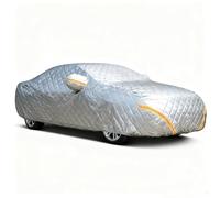 Outdoor Padded Car Cover Compatible With Aston Martin DB11 2026, Waterproof All Weather Car Cover For Leaves Windproof Autumn Vehicle Tarp Exterior(White)