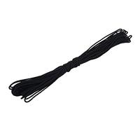 Outdoor Paracord, 2mm Dia 1 Strand Multi Function Paracord For Camping Climbing Tying Rope (15-black)
