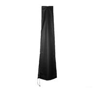 Outdoor Parasol Cover 420D Heavy Duty Waterproof Garden Umbrella Protector with Drawstring for Cantilever Patio Furniture Black 265cm(200 * 30 * 50cm)