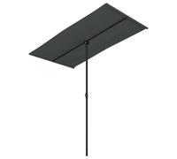 Outdoor Parasol with Aluminium Pole Garden Patio Umbrella Canopy Shade vidaXL