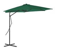 Outdoor Parasol with Steel Pole Umbrella Garden Sunshade Sun Shelter vidaXL