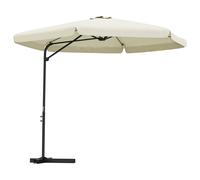 Outdoor Parasol with Steel Pole Umbrella Garden Sunshade Sun Shelter vidaXL