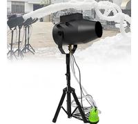 Outdoor Parties Foam Machine 1000W High Power Foam Cannon Portable Foams Maker 6-10M Distance For Holiday & Birthday Girls & Boys, Business Celebrations, Outdoor Party Events