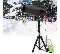 Outdoor Parties Foam Machine With Adjustable Tripod & Water Pump 1000W High Power Foam Cannon, Stage Bubble Blower For Backyard, Pool, Birthdays, Celebrations & Party(Black)
