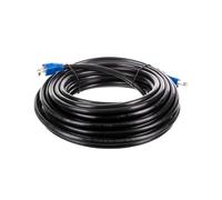 Outdoor patch cable patchcord U/UTP cat.6 CCA black 10m 94389