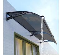 Outdoor Patio Awning Canopy for Front/Back Door - Rain and UV Protection Overhang Shelter for Porch and Deck