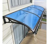 Outdoor Patio Awning Canopy UV & Rain Protection for Front Door Window Porch & Deck Durable Garden Canopy for Sunlight Snow & Weather Defense