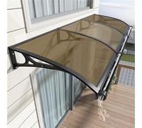 Outdoor Patio Awning Canopy UV & Rain Protection for Front Door Windows Deck & Porch Durable Garden Canopy for Sunlight & Snow Shielding