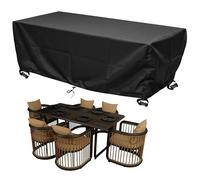 Outdoor Patio Covers for Outside Table and Chairs Furniture Set, Heavy Duty Oxford Cover Waterproof Protector Rectangular 40x40x50cm/LxWxH