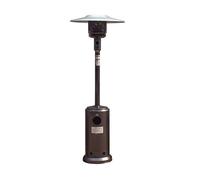 Outdoor Patio Heater, Tall Propane Gas Standing Heater with Wheels for Yard, Perfect for Indoor and Outdoor Use