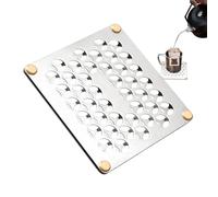 Outdoor Patio Table Coasters - Versatile Double-Layer Anti-scald Accessories | Coffee Table Coasters - for Home Meal Travel Daily