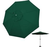 Outdoor Patio Umbrella Cover UV Protection & Waterproof Easy Installation Fits 2.7m Umbrellas with 6 Ribs Durable Fiberglass Material Ideal for Garden & Deck Use