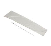 Outdoor Patio Umbrella Cover with Extendable Rod, 210d Oxford | Beige Finish, Zipper and Drawstring Closure, for Cantilever Use, Modern Simple Look, Large Diameter