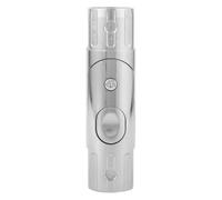 Outdoor Patio Umbrella Steering Bracket 36.1mm Aluminium Alloy | Parasol Spare Parts, Secure Locking, Wind-resistant Stability, Silver Chrome-plated Finish for Decks and Camping