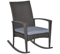 Outdoor PE Rattan Rocking Chair