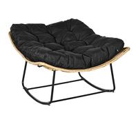 Outdoor PE Rattan Rocking Chair