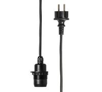 Outdoor Pendant Suspension Black E27
