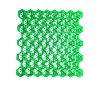 Outdoor Permeable Pavers for Patios & Pathways 12 Pack 5cm Thick Ideal for Shed Foundats & Slope Stabilizat 4 Grids = 1 m² (Green)