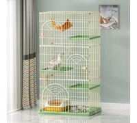Outdoor Pet Cage Playpen Extra Large Free Space Pet Cabin Indoor Pet House Pet Supplies(Pink,84 * 61 * 164cm)