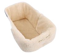 Outdoor Pet Strollers Fleece Cover Winter Ready Thermal Lining Windproof Polyester Blend Removable Protector for Year Round Comfort Use Insulated Pet Strollers Fleece