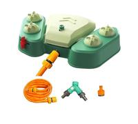 Outdoor Pet Water Fountain,Step On Sprinkler Fountain | Paw Activated Drinking Dispenser | for Lawn Summer Backyard Garden