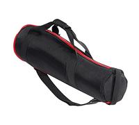 Outdoor Photography Monopod Hand Bag Lightweight Large Capacity with Thick Foam Padding and Two-Way Zipper for Photographers Nylon Black DS-75 (#1)