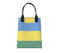 Outdoor Picnic Rwanda Flag Lunch Bag Women Men Insulated Tote Bag Reusable Lunch Box for Men Insulated Tote Cooler Box for Adults Kids