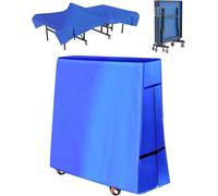 Outdoor Ping Pong Table Cover, 600D Waterproof Sunproof Indoor & Outdoor Fits Universal Folding Tables and Flat 9x5 FT Tables Tennis
