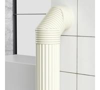 Outdoor Pipe Insulation Foam Tube - Soundproofing & Weatherproofing for Heating Ducts, Gas Lines & Sewer Pipes - Durable Brown Foam Wrap for Maximum Energy Efficiency