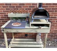 Outdoor Pizza table perfect for most pizza oven models