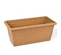 Outdoor Plant Pot Plastic Rectangle Window Box Planter 50X20X17CM 11L Pack of Two