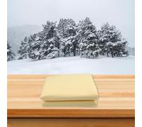 Outdoor plant protective case featuring thick non woven fabric, drawstring and zipper to secure cover and protect plants from freezing winter conditions (250 * 360cm)