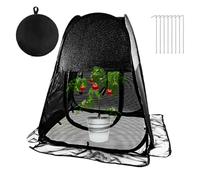 Outdoor Plant Tent 71 x 71 x 81 cm, Breathable Mesh with Zip