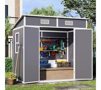 Outdoor Plastic Garden Storage Shed