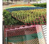 Outdoor Play Area Colorful Nylon Netting Garden Protect Net Loading Net Balcony Plant Fence irs Safe Net - Versatile Perfect for Kids & Gardens
