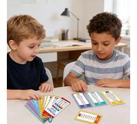 Outdoor Play Phonics Cards Full Natural Spelling Coverage Durable Kids English Learning Cards Flashcard Teaching For 3 8 Years Old Strong Foundation (Watermelon Red, 18x7x2cm)