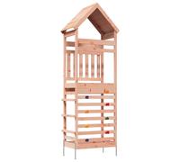 Outdoor Play Tower Natural Set Children's Garden Playhouse Rustic Style vidaXL