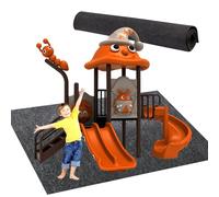 Outdoor Playhouse Mat, 55 * 71 in Waterproof Outdoor Play Mat Activity Rug with Non Slip Backing Oouside Game House Play Mat for Home Floor Outdoor