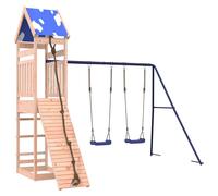 Outdoor Playset Garden Playhouse Kids Playground Solid Wood Douglas vidaXL