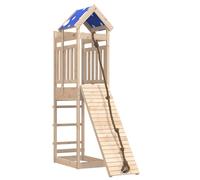Outdoor Playset Garden Playhouse Playground Equipment Solid Wood Pine vidaXL