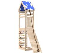 Outdoor Playset Garden Playhouse Playground Equipment Solid Wood Pine vidaXL