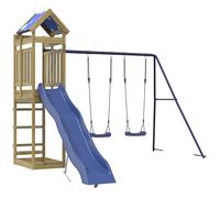 Outdoor Playset Garden Playhouse Playground Equipment Solid Wood Pine vidaXL