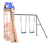 vidaXL Outdoor Playset Garden Playhouse Kids Playground Solid Wood Douglas